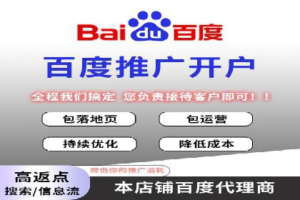百度推广代理商服务优势案例分析